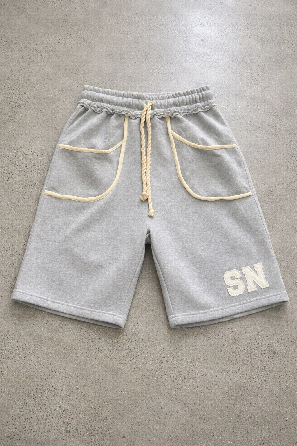 Gray SN Baggy Shorts